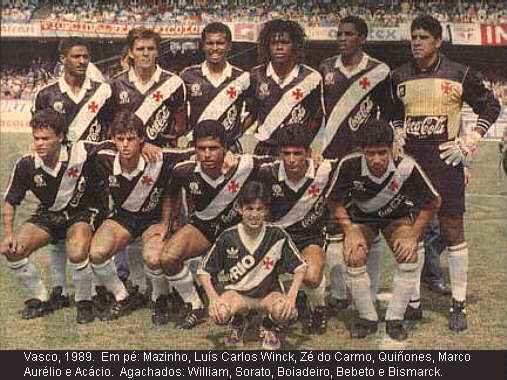 C. R. Vasco da Gama: Campeonato Brasileiro 1989