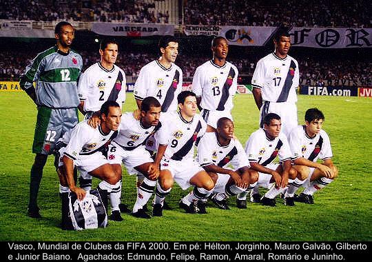 Vasco vice-campeão do Mundial de Clubes 2000