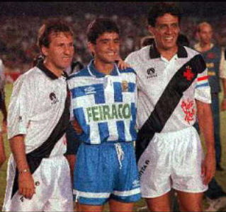 Zico, Bebeto e Roberto