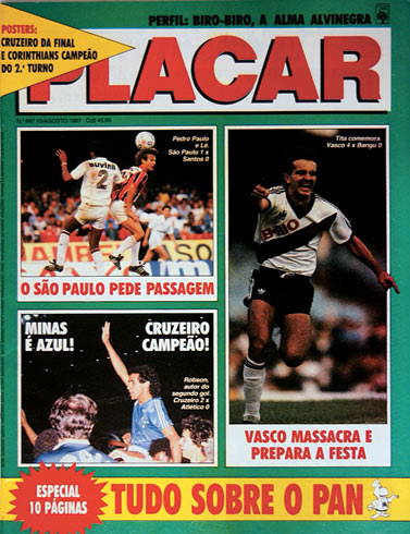 Tita em capa da Placar