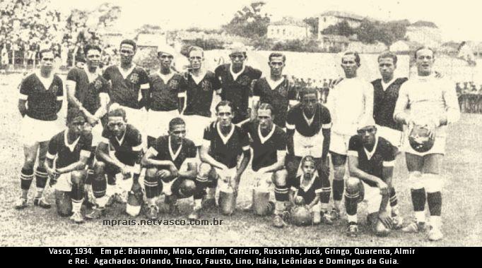 C. R. Vasco da Gama: Campeonato Carioca 1934