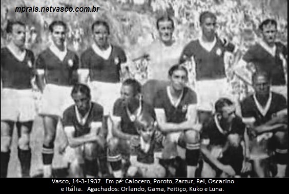 C. R. Vasco da Gama: Campeonato Carioca 1936