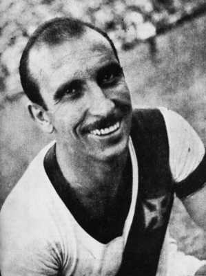Augusto, capitão do Expresso da Vitória em 1949