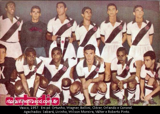 Vasco campeão do Torneio de Santiago 1957