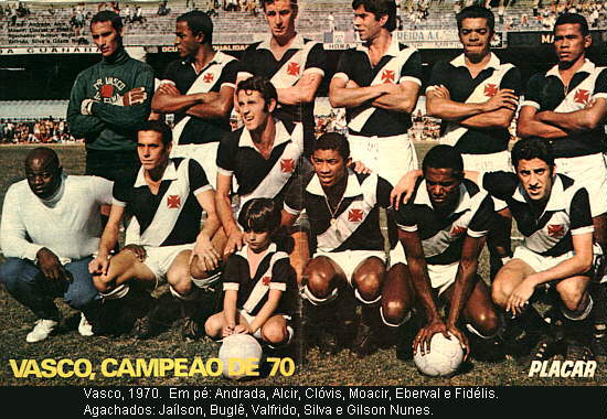 Vasco campeão carioca de 1970