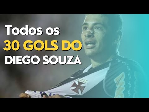 30 gols de Diego Souza no Vasco.