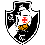 Imagem mostra escudo do Vasco com cores preto, branco, vermelho e amarelo, incluindo elementos como âncora, cruz de malta e leão.