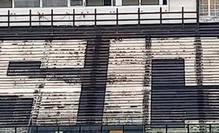 Situação da arquibancada de São Januário