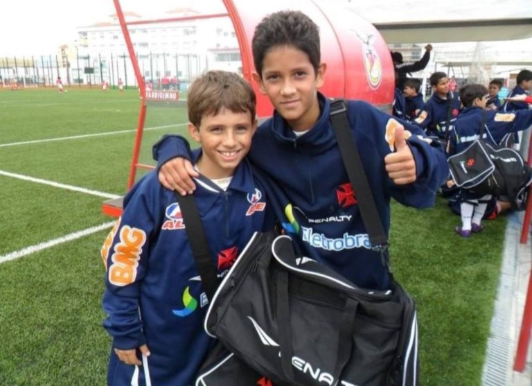 Bruno Praxedes na base do Vasco em 2012