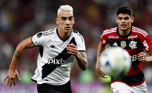 Puma durante jogo contra o Flamengo