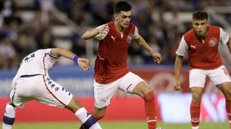 Alan Soñora em ação pelo Independiente-ARG