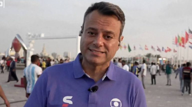 Eric Faria, repórter do Grupo Globo
