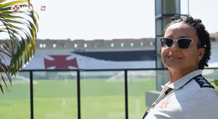 Gladys Santos, torcedora e funcionária do Vasco da Gama