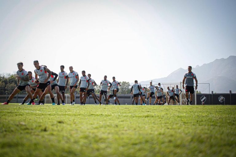 Treino do Vasco nesta terça-feira