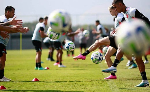 Treino do Vasco no CT Moacyr Barbosa