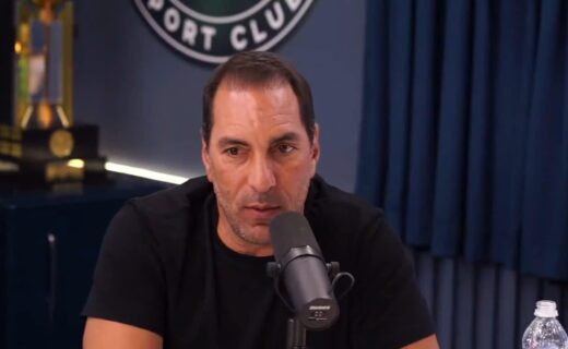 Edmundo em participação no Flow Sport Club