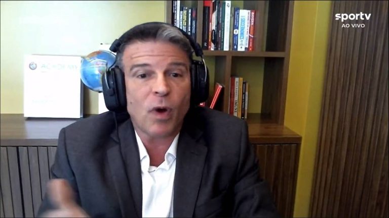 Leven Siano em participação no Redação SporTV