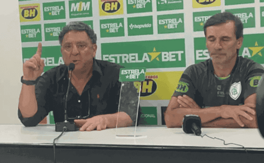 Salum faz pronunciamento após derrota do América para o Vasco