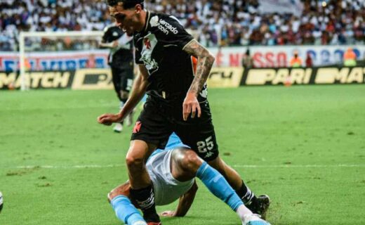 Marlon Gomes em jogo contra o Bahia