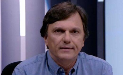 Mauro Cézar nos tempos em que trabalhava no canal ESPN