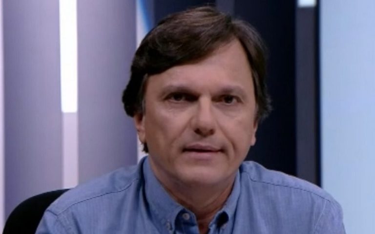 Mauro Cézar nos tempos em que trabalhava no canal ESPN