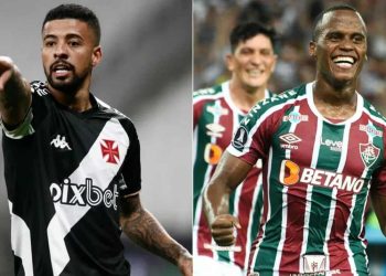 Paulinho e Jhon Arias