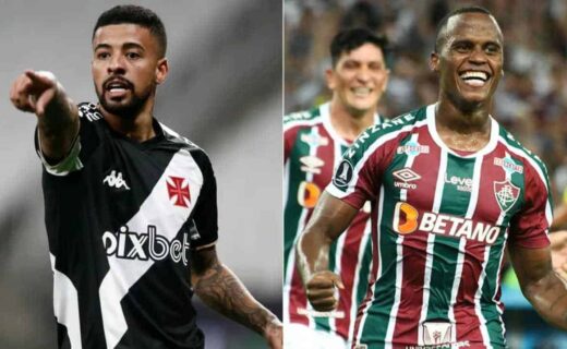 Paulinho e Jhon Arias