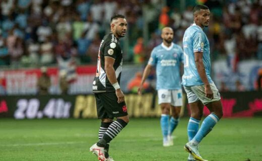 Payet em estreia pelo Vasco, contra o Bahia