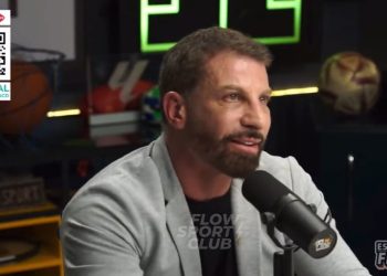 Pedrinho durante o Flow Sport Club