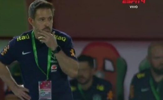 Ramon Menezes em Marrocos Sub-23 x Brasil Sub-23