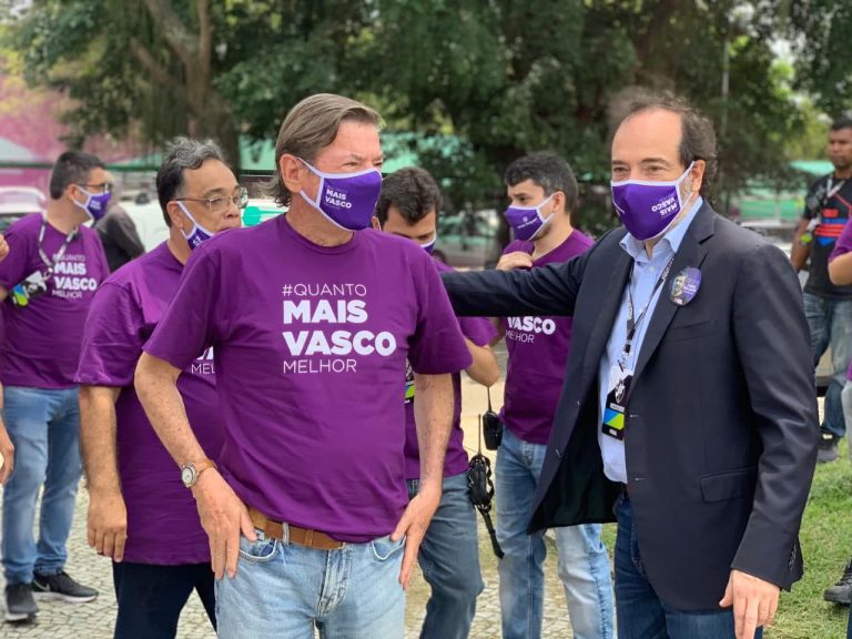 Jorge Salgado e Carlos Osório, da Mais Vasco