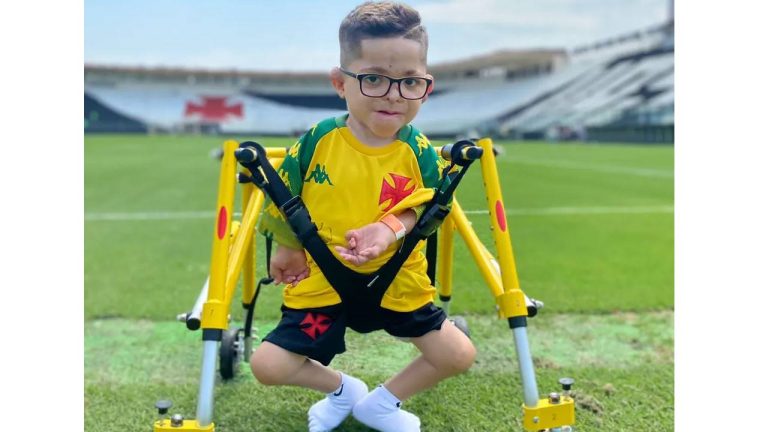 Gabriel Fontes é portador de hialinose sistêmica infantil