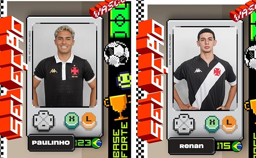 Paulinho e Renan foram convocados para Seleção Brasileira