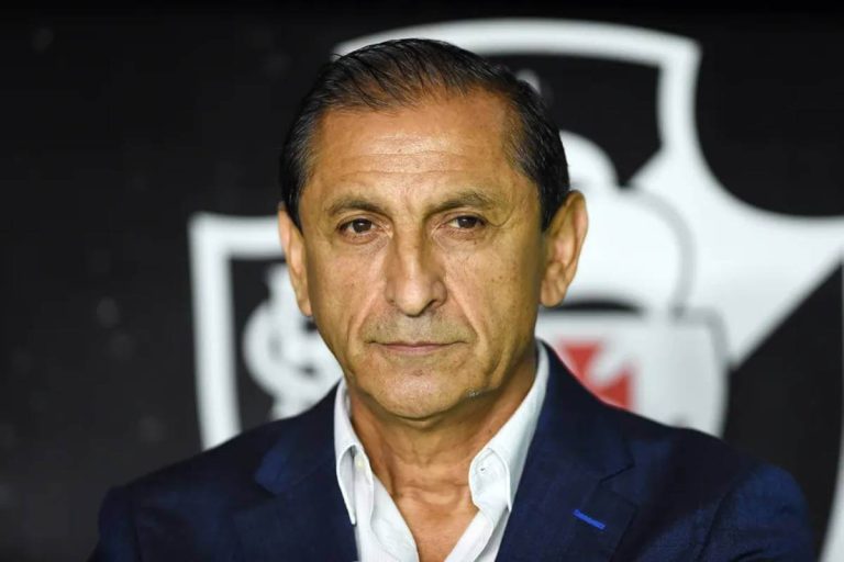 Ramón Díaz em jogo Vasco x São Paulo