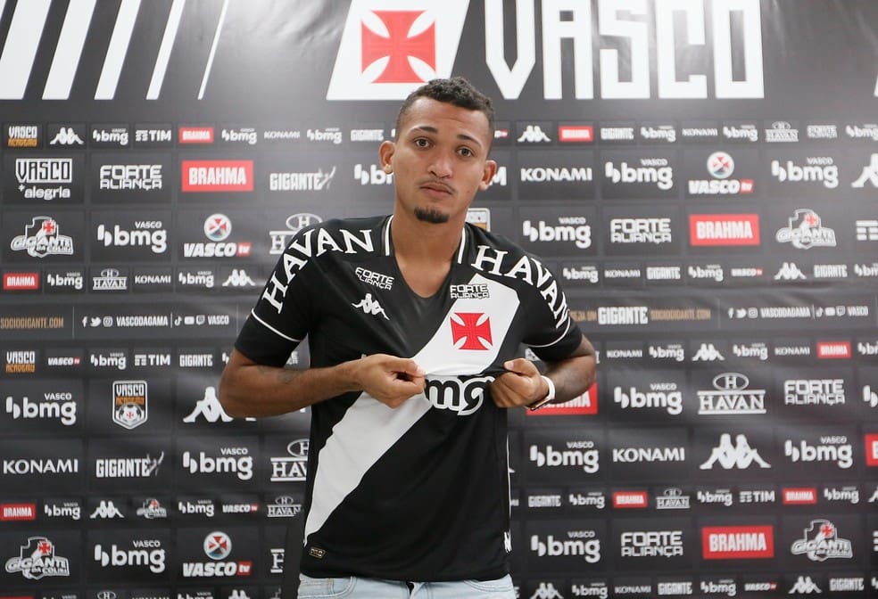 Walber durante sua apresentação no Vasco — Foto: Rafael Ribeiro/Vasco