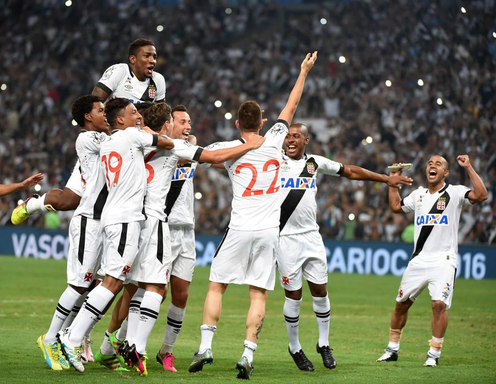 Última conquista carioca do Vasco foi em 2016 — Foto: André Durão