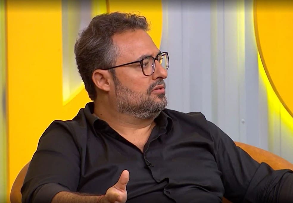 Alexandre Mattos em participação no Boleiragem — Foto: Reprodução