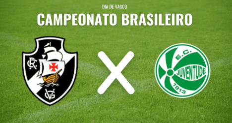 Campeonato Brasileiro entre Vasco e Juventude.