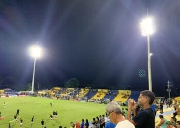 Sampaio Corrêa x Vasco marcará o primeiro jogo noturno na história do estádio Lourival Gomes, que recentemente passou a contar com refletores.