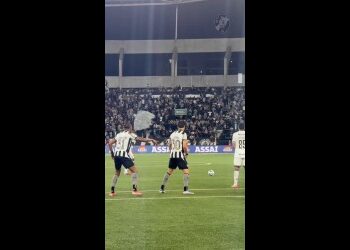 Gol de Nuno Moreira contra o Botafogo por outro ângulo