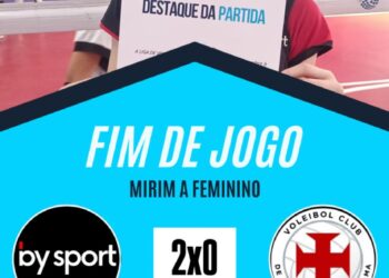Vôlei Feminino: Vasco perde 2 partidas no campeonato mirim e conquista 1 vitória no campeonato infantil A Liverj neste sábado.