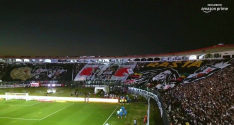 Vasco da Gama no estádio São Januário.