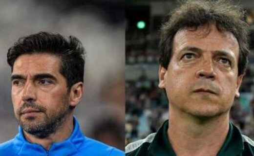 Homens com expressão séria, em destaque.