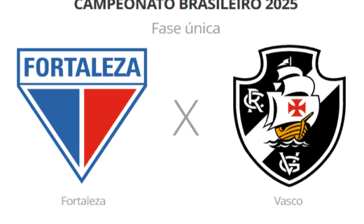 Campeonato Brasileiro 2025 Fortaleza x Vasco.