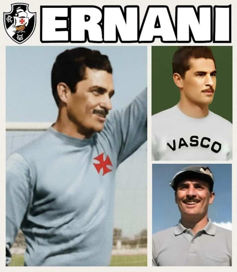 Vasca de treino com escudo do Vasco.