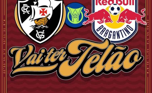 Vasco e Red Bull Bragantino anúncios.