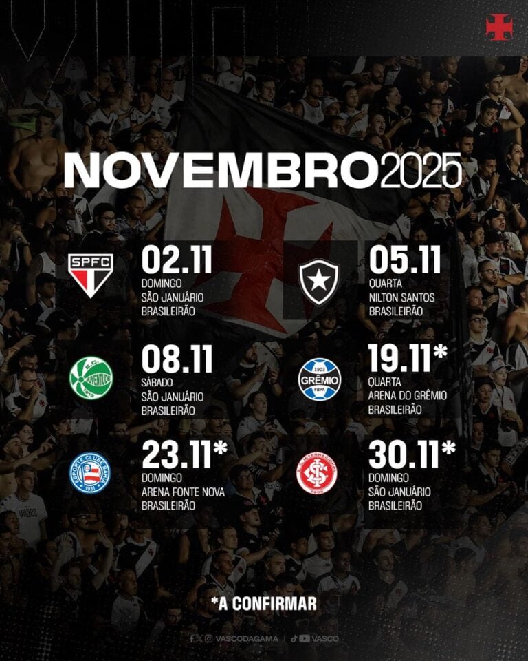 São Januário lotado com torcedores do Vasco.