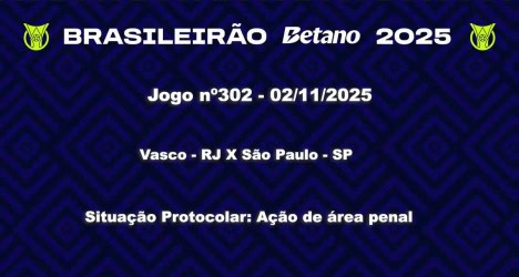 Vasco e São Paulo em jogo de 2025.