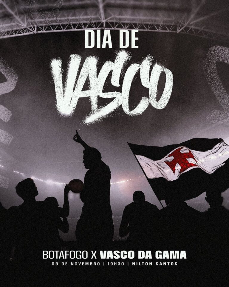 Botafogo x Vasco da Gama, jogo no estádio Nilton Santos.