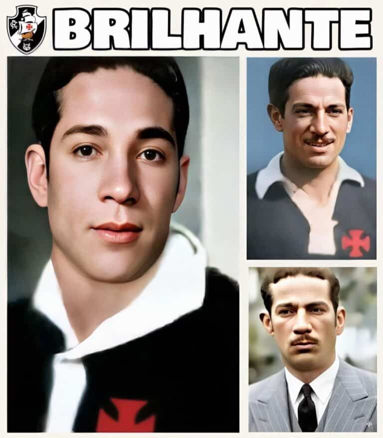 Vaso de Santa Cruz e escudo do Vasco.